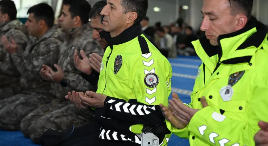 Erzincan’da Polis Haftası Dolayısıyla Mevlid Programı Düzenlendi