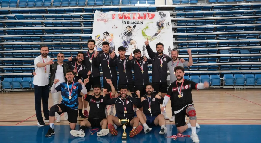 Erzincan’da YURTLİG Voleybol Heyecanı Sona Erdi