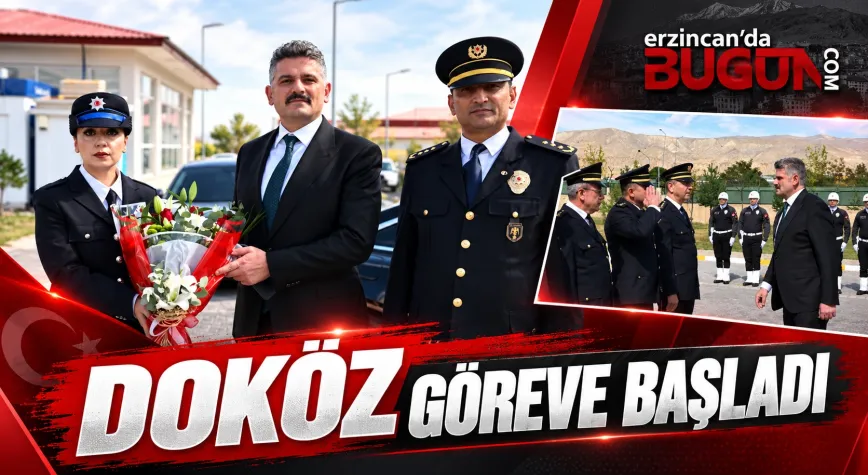 Erzincan’ın Yeni Emniyet Müdürü Esat Feryadi Doköz Görevine Başladı