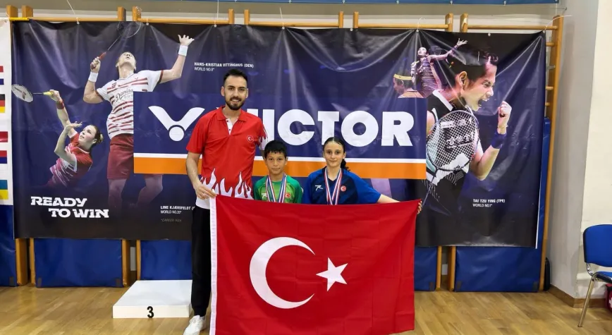 Erzincanlı Badmintonculardan Avrupa İkinciliği