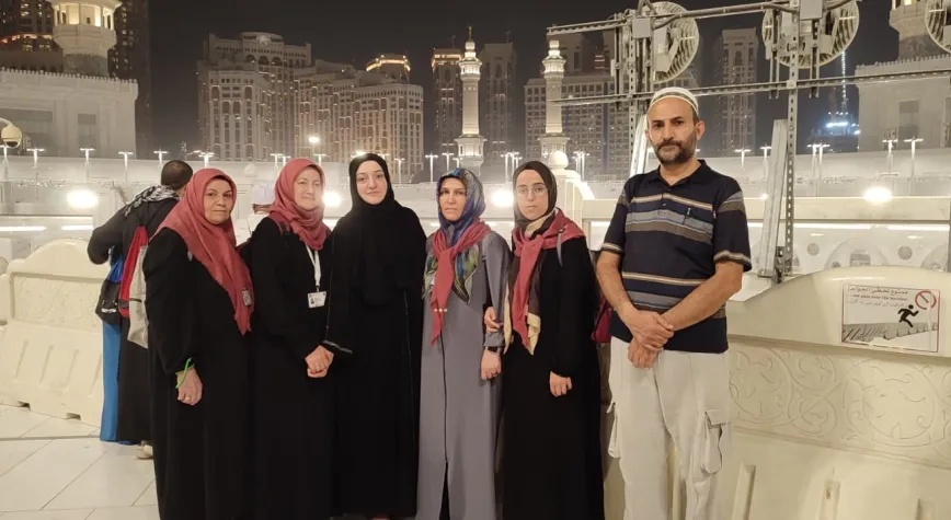 Erzincanlı Engelli Öğrenciler Kâbe’de Manevi Huzur Yaşadı