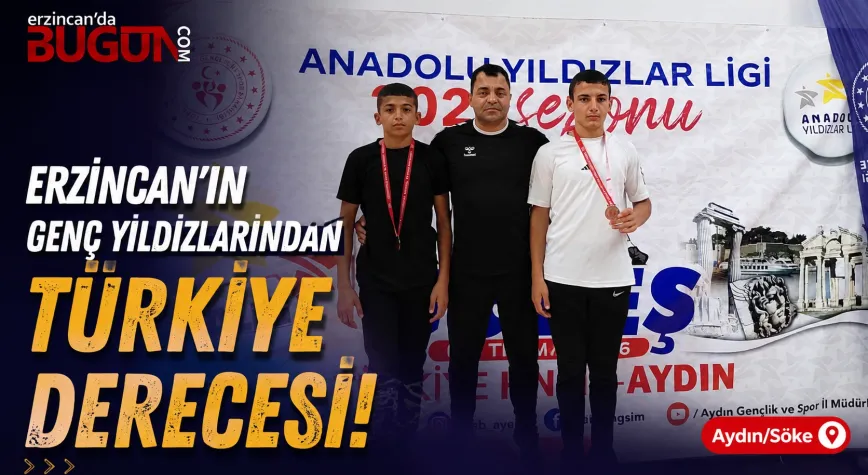 Erzincanlı Güreşçilerden Türkiye Finallerinde Çifte Madalya