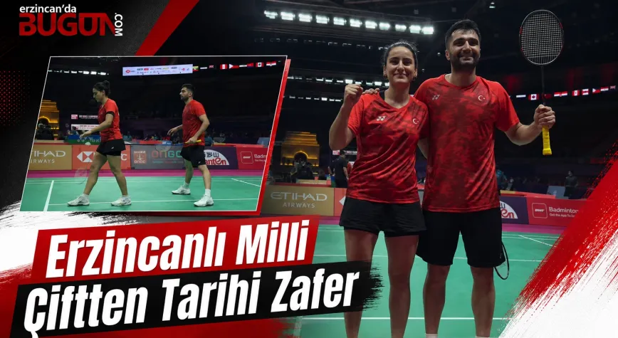 Erzincanlı Milli Çiftten Dünya Şampiyonası’nda Tarihi Zafer