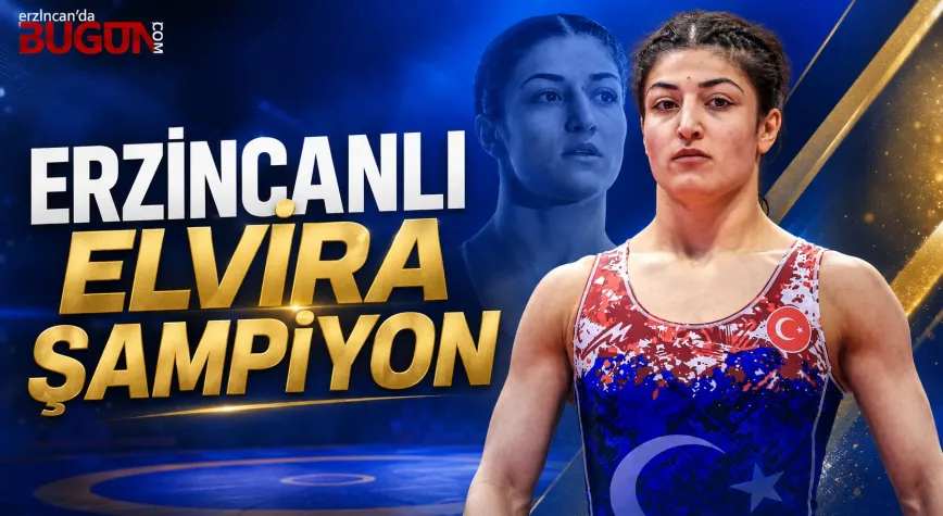 Erzincanlı Milli Güreşçi Elvira Süleyman Kamaloğlu Akdeniz Oyunları Şampiyonu