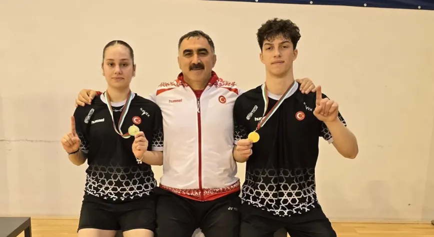 Erzincanlı Milli Sporculardan Bulgaristan’da Çifte Altın Başarı