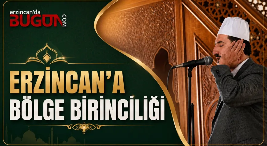 Erzincanlı Müezzin Burhan Eser Ezanı Güzel Okuma Yarışmasında Bölge Birincisi Oldu