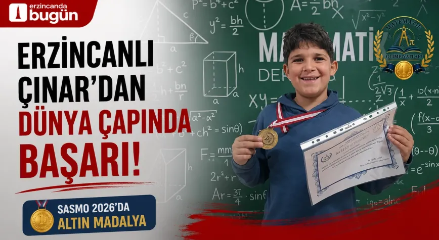 Erzincanlı Öğrenciden Dünya Çapında Matematik Başarısı