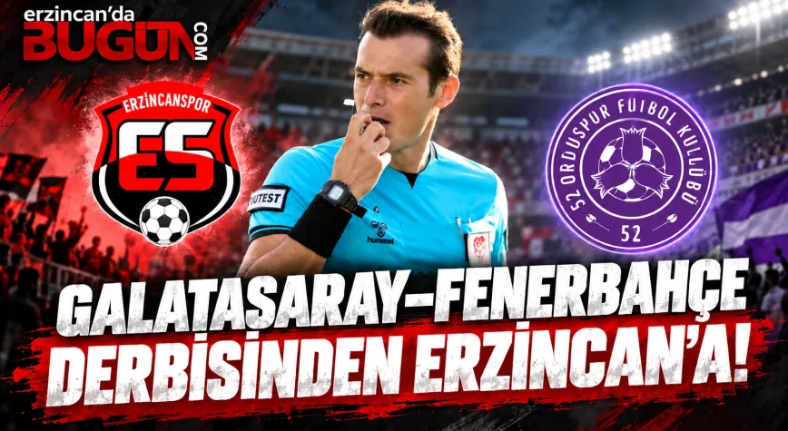 ErzincanSpor – 52 Orduspor FK Maçının Hakemi Belli Oldu! İşte Yönettiği Maçlar