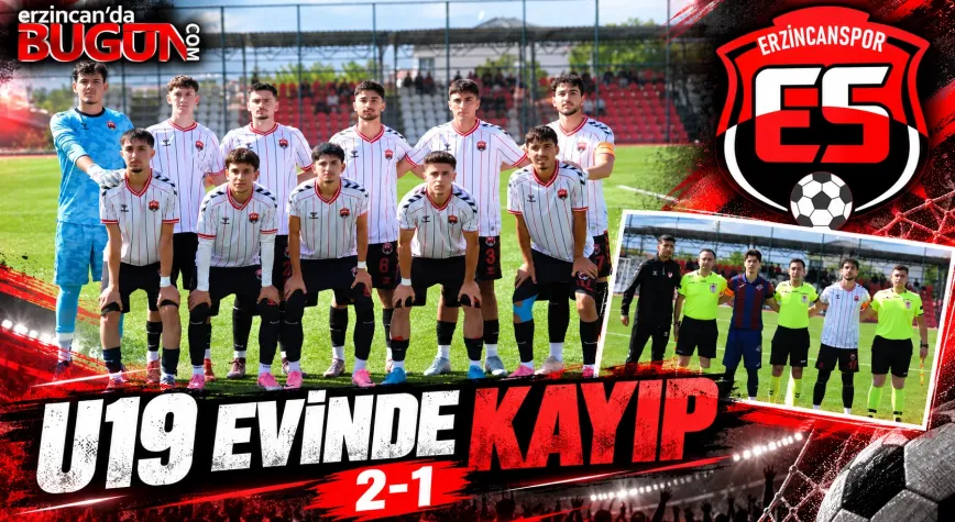 Erzincanspor U19 Evinde Trabzon’a 2-1 Mağlup Oldu