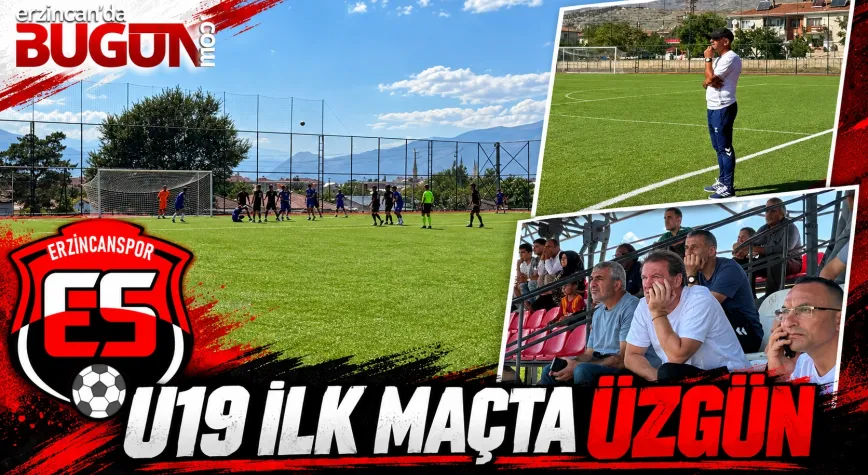 Erzincanspor U19, Gelişim Ligi’ne Mağlubiyetle Başladı: A Takım Teknik Heyeti de Tribündeydi