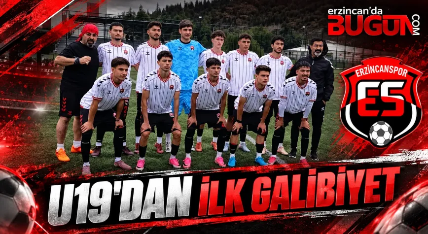 ERZİNCANSPOR U19 TOKAT’TAN 3 PUANLA DÖNDÜ