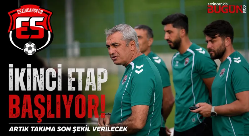 Erzincanspor’da İkinci Etap Başlıyor: Artık Takıma Son Şekil Verilecek