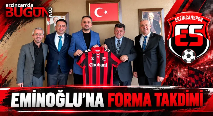 ERZİNCANSPOR’DAN BAKAN YARDIMCISI EMİNOĞLU’NA PROJE SUNUMU