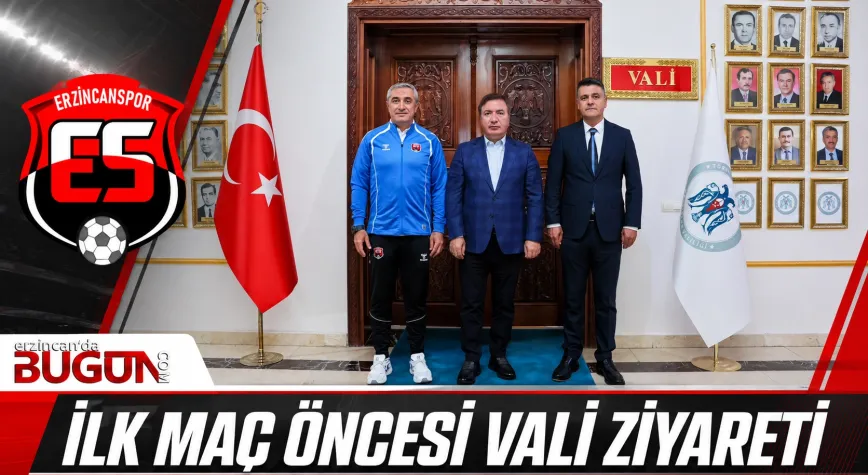 Erzincanspor’dan Sezon Öncesi Vali Aydoğdu’ya Ziyaret