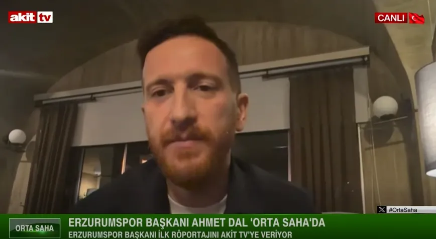 Erzurumspor Başkanı Ahmet Dal’dan Erzincan’a Anlamlı Mesaj