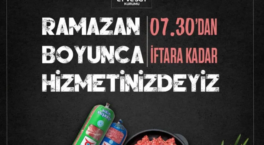 Et ve Süt Kurumu Erzincan Satış Mağazası’ndan Ramazan Ayı İçin Özel Tedbirler