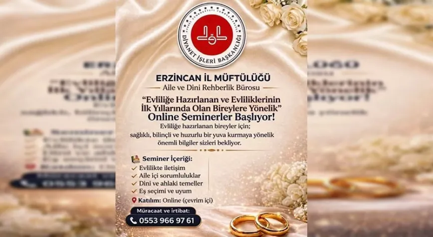 Evliliğe Hazırlananlara Özel Online Seminer Programı