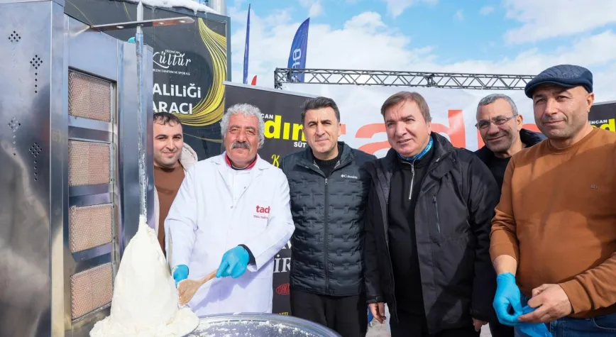 Hamza Aydoğdu ve Şefik Aygöl Ergan Dağı Kayak Merkezi’nde İncelemelerde Bulundu