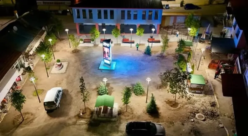 “Hayali Gerçeğe Dönüştürüyoruz”: Kemah’ta Yeni Meydan Çalışmaları