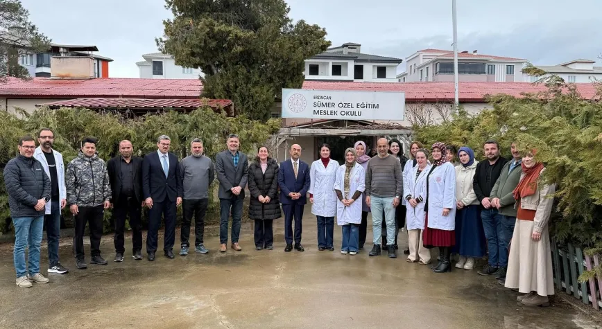 İl Millî Eğitim Müdürü Kartal’dan Sümer Özel Eğitim Meslek Okulu’na Ziyaret