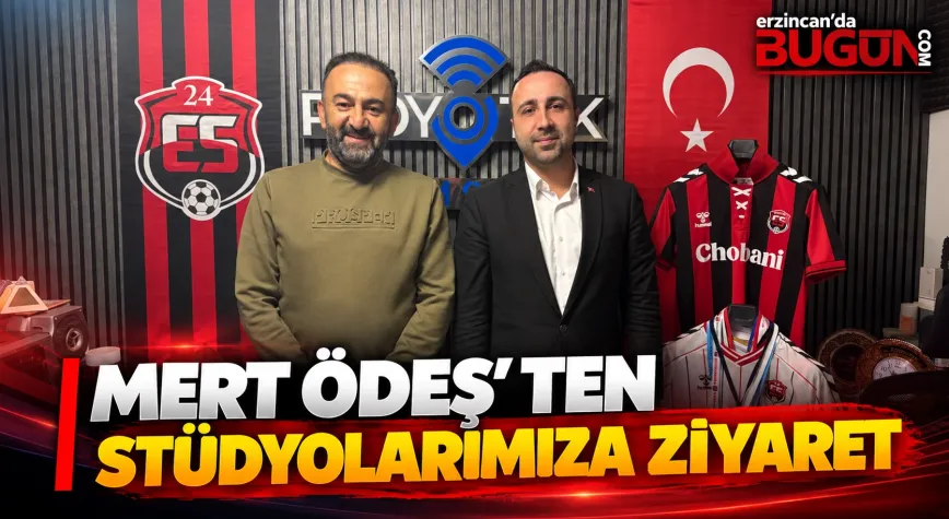 İletişim Bölge Müdürü Mert Ödeş’ten Radyo Tek ve Erzincan’da Bugün’e Ziyaret