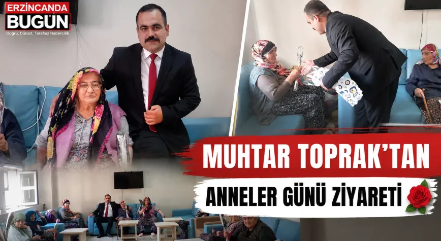 İnönü Mahallesi Muhtarı Osman Toprak’tan Anneler Günü’nde Anlamlı Ziyaret