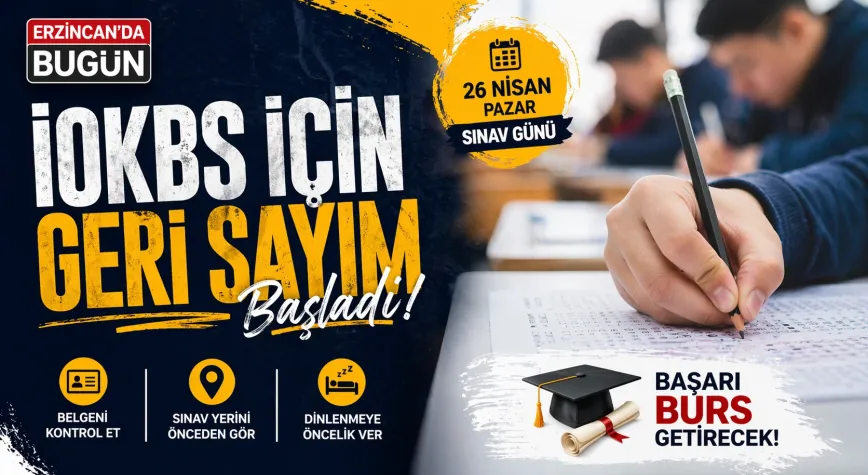 İOKBS İçin Geri Sayım Başladı: Erzincan’da Öğrenciler Sınav Gününü Bekliyor