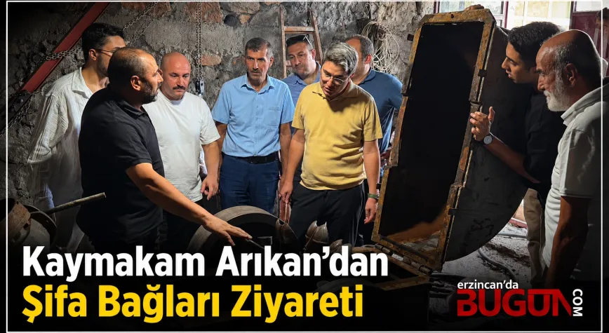 Kaymakam Arıkan’dan Özden Gazetesi Şifa Bağları Tesisine Ziyaret