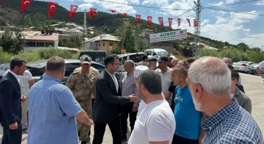 Kaymakam Taşkıran, Refahiye’de Köy Sakinleriyle Buluştu
