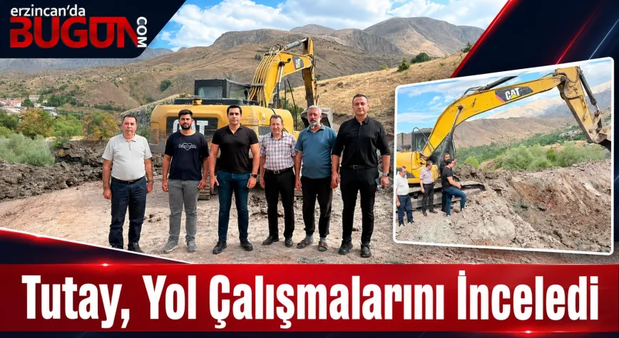 Kaymakam Tutay Eskibağlar Köyü’ndeki Yol Çalışmalarını İnceledi