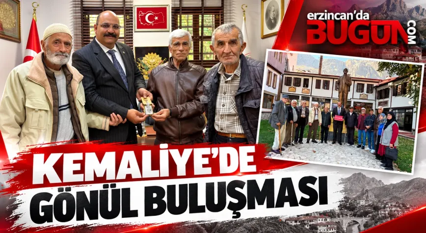 KEMAH HUZUREVİ SAKİNLERİNDEN KEMALİYE’YE ANLAMLI ZİYARET