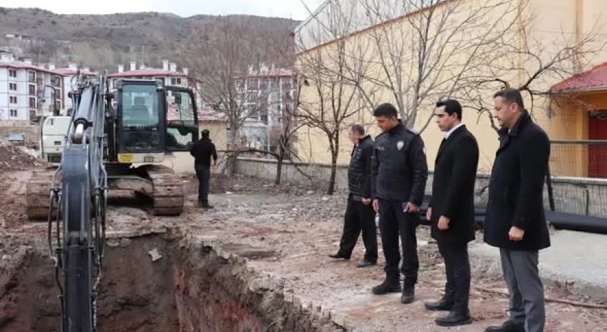 Kemah İlçe Emniyet Amirliği Hizmet Binası Çalışmaları Devam Ediyor