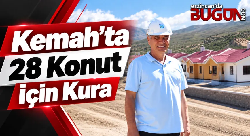 Kemah’ta Afet Konutları Tamamlandı: 28 Konut İçin Kura Çekilecek