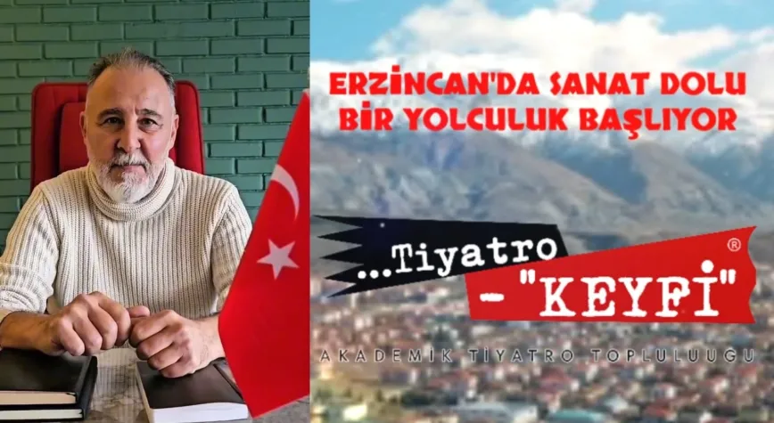 Kemal Başar Öncülüğünde Erzincan’da Tiyatro Atölyeleri Başlıyor