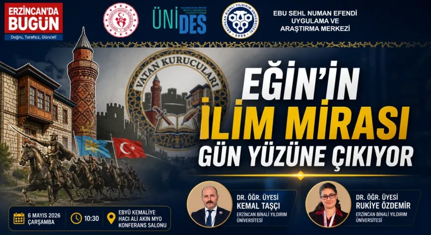 Kemaliye’de “Ebu Sehl Numan Efendi” Paneli Düzenlenecek