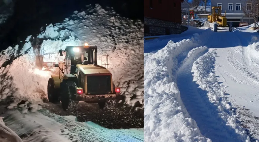 Kemaliye’de Kapalı Köy Yolları Yeniden Ulaşıma Açıldı