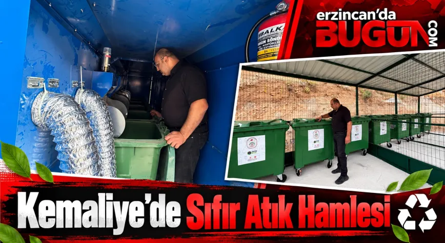 Kemaliye’de Sıfır Atık İçin Yeni Adım