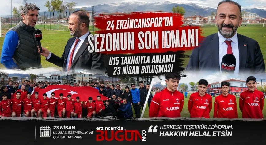 24 Erzincanspor’da Duygusal Veda! Ahmet Yıldırım’dan Helallik Mesajı | Son Antrenman
