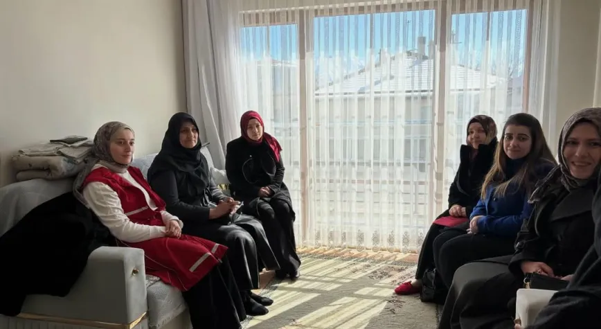 Kızılay’dan Erzincan’da Anlamlı Hane Ziyaretleri