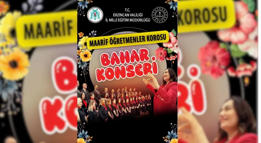 Maarif Öğretmenler Korosu’ndan Bahar Konseri