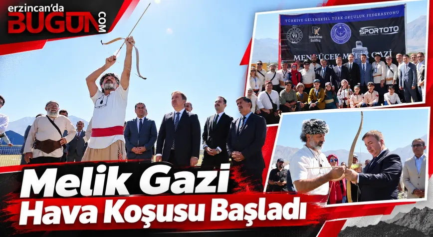 Mengücek Melik Gazi Hava Koşusu Erzincan’da Başladı