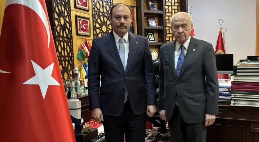 MHP Erzincan İl Başkanı Özarslan’dan Bahçeli’ye Ziyaret