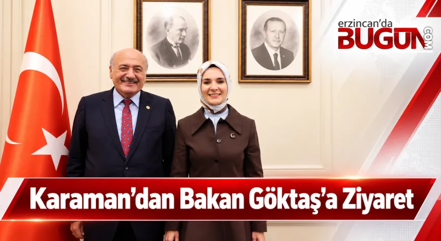 Milletvekili Karaman’dan Bakan Göktaş’a Erzincan’ın Sosyal Hizmet Talepleri