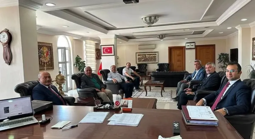 Milletvekili Karaman’dan Refahiye Kaymakamı Taşkıran’a Ziyaret