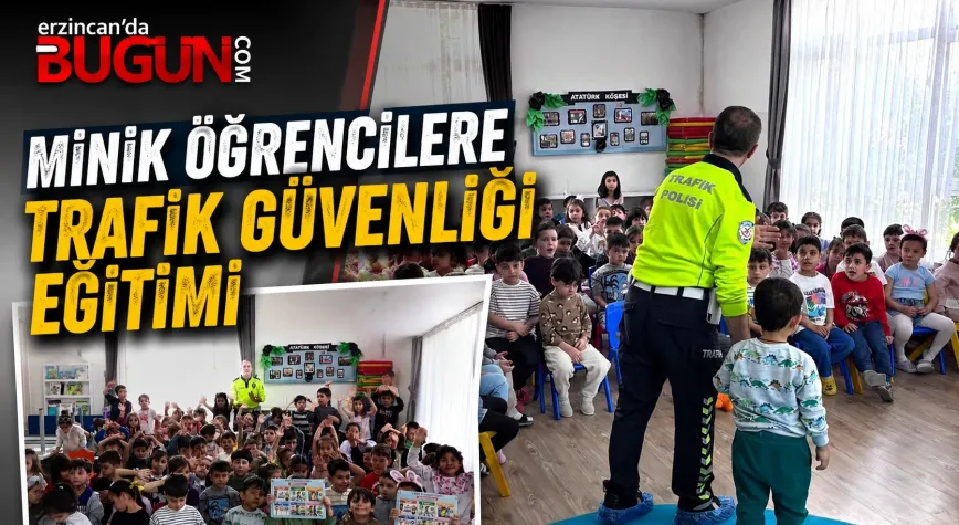 Minik Öğrencilere Trafik Güvenliği Eğitimi