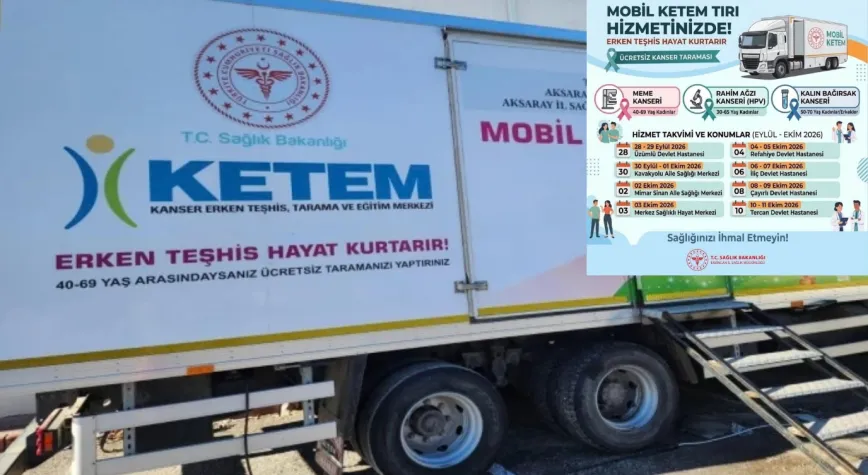 Mobil KETEM’den Erzincan Genelinde Ücretsiz Tarama