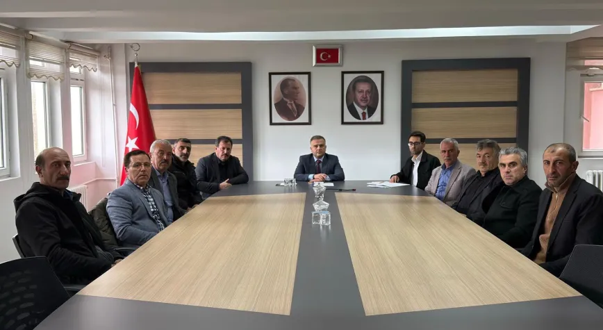 Otlukbeli’nde Köylere Hizmet Götürme Birliği Toplantısı Gerçekleştirildi