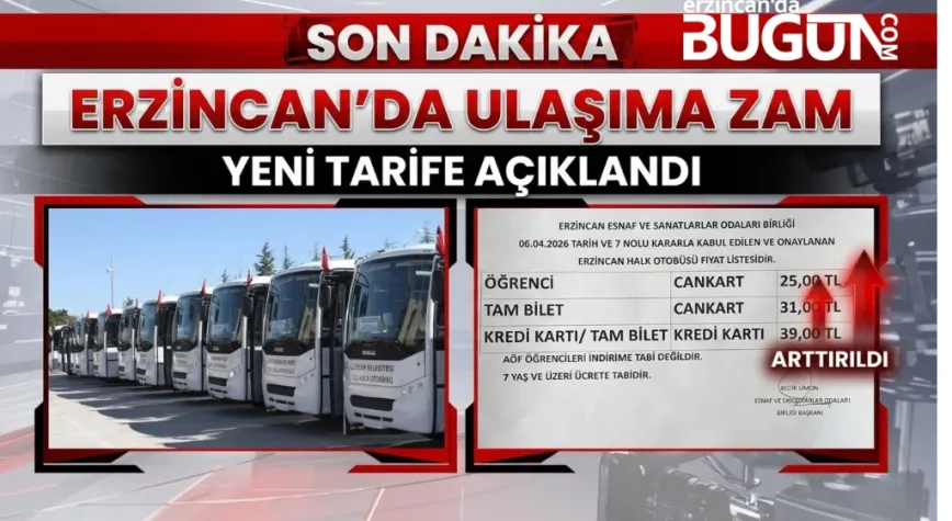 Otobüs Ücretleri Yeniden Arttı: İşte Yeni Tarife