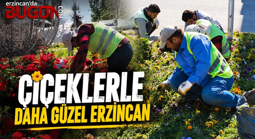 Park ve Bahçelerde Yoğun Mesai