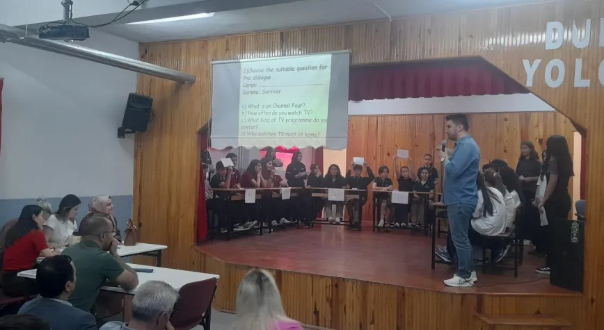 "Quiz Show" Etkinliğiyle İngilizceyi Eğlenerek Öğrendiler
